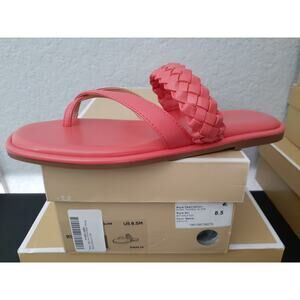 Michael Kors Alba Thong Slide Dahlia 8.5 M Sandal